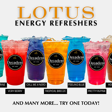 Lotus Energy Drinks